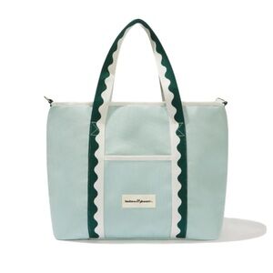 NWT- Business & Pleasure- THE HOLIDAY COOLER‎ TOTE BAG - RIVIE GREEN